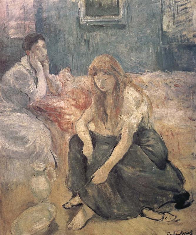 Berthe Morisot Two girl